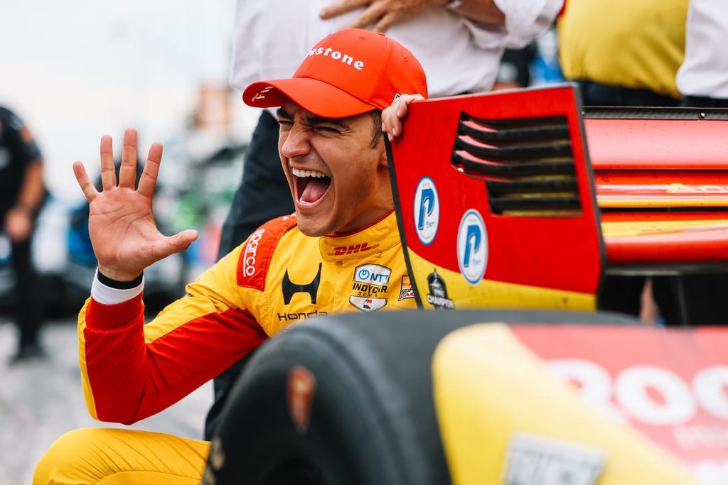 Palou comemora o quinto título na Indy