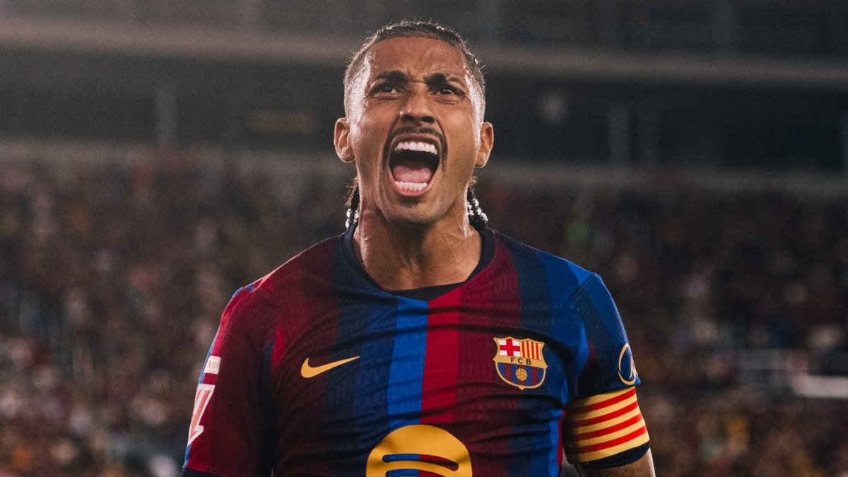 Raphinha e Yamal brilham em goleada do Barcelona sobre o Rayo Vallecano
