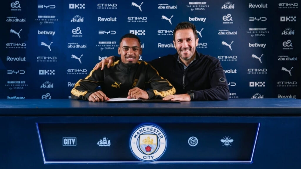 Allan, ex-Palmeiras, assinar com o Manchester City