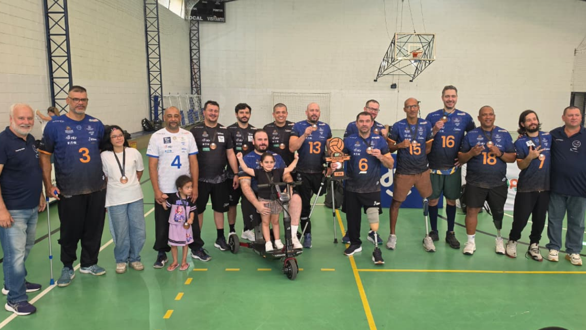 Instituto Athlon conquista 3º lugar na Copa São Paulo de Vôlei Sentado