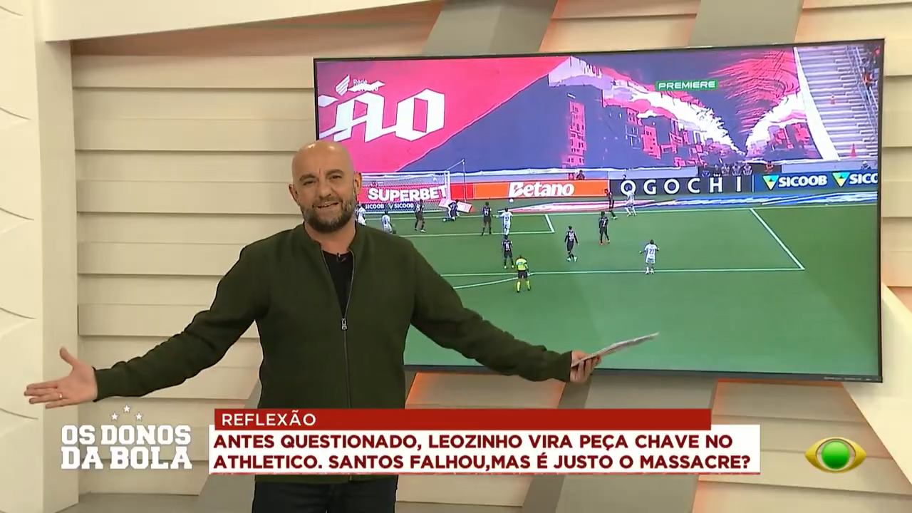 Hassan Neto critica “massacre” a Santos após falhas contra o Fluminense