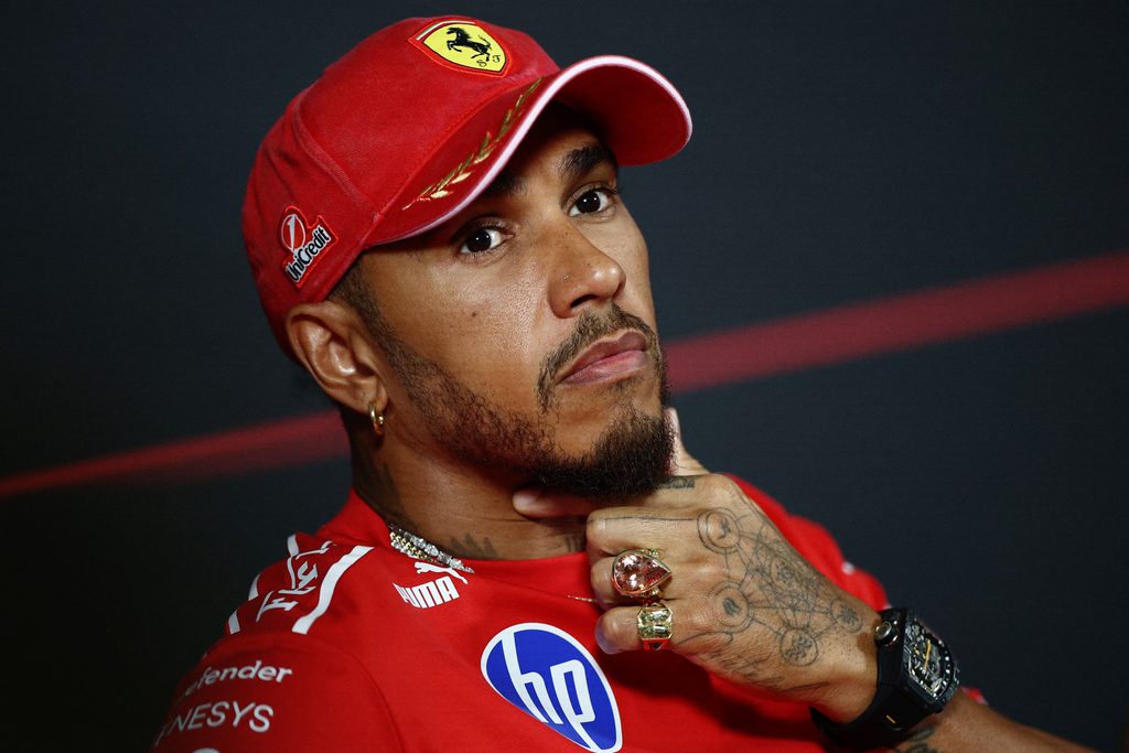 Lewis Hamilton em coletiva do GP da Itália