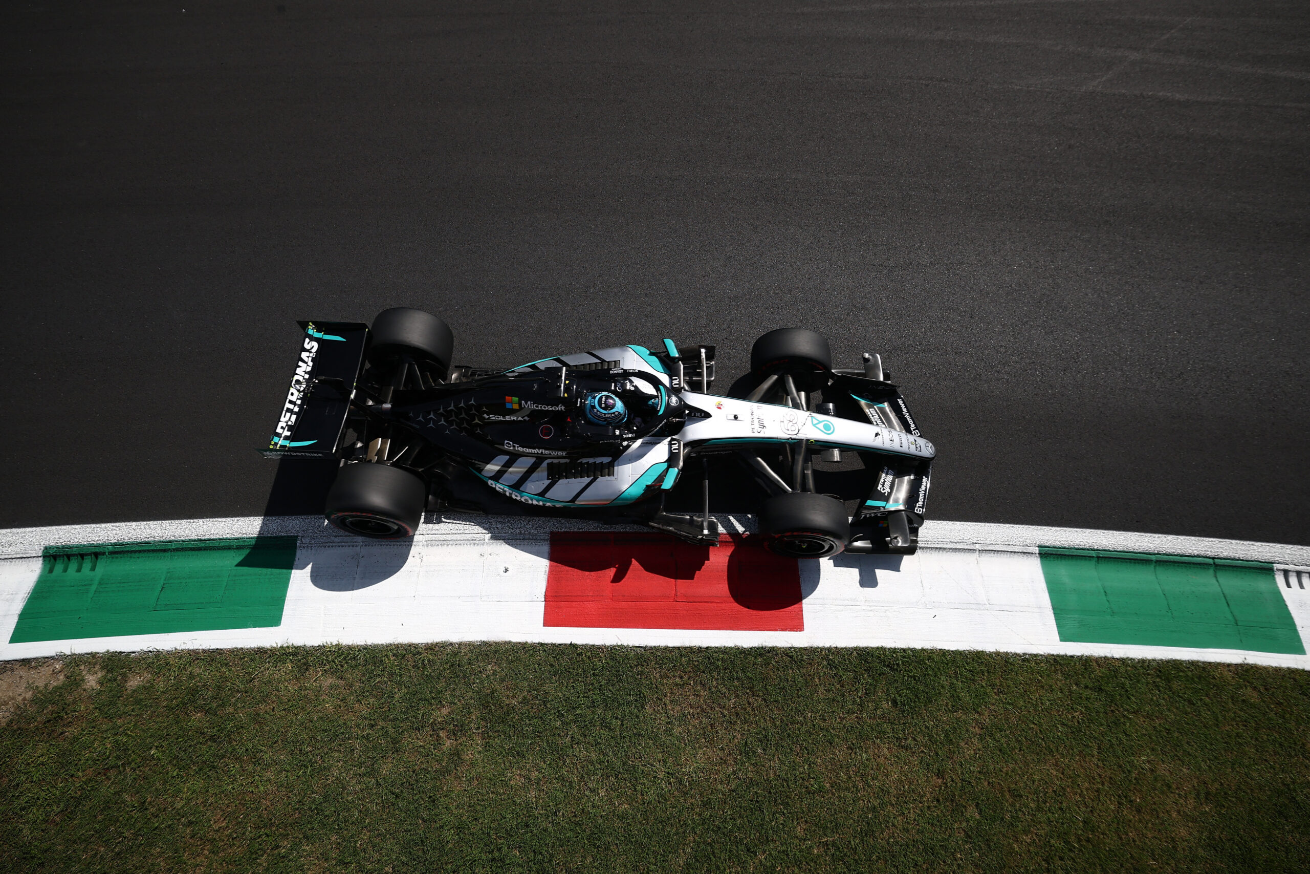F1: Russell lidera TL3 do GP da Itália; Bortoleto é 13º