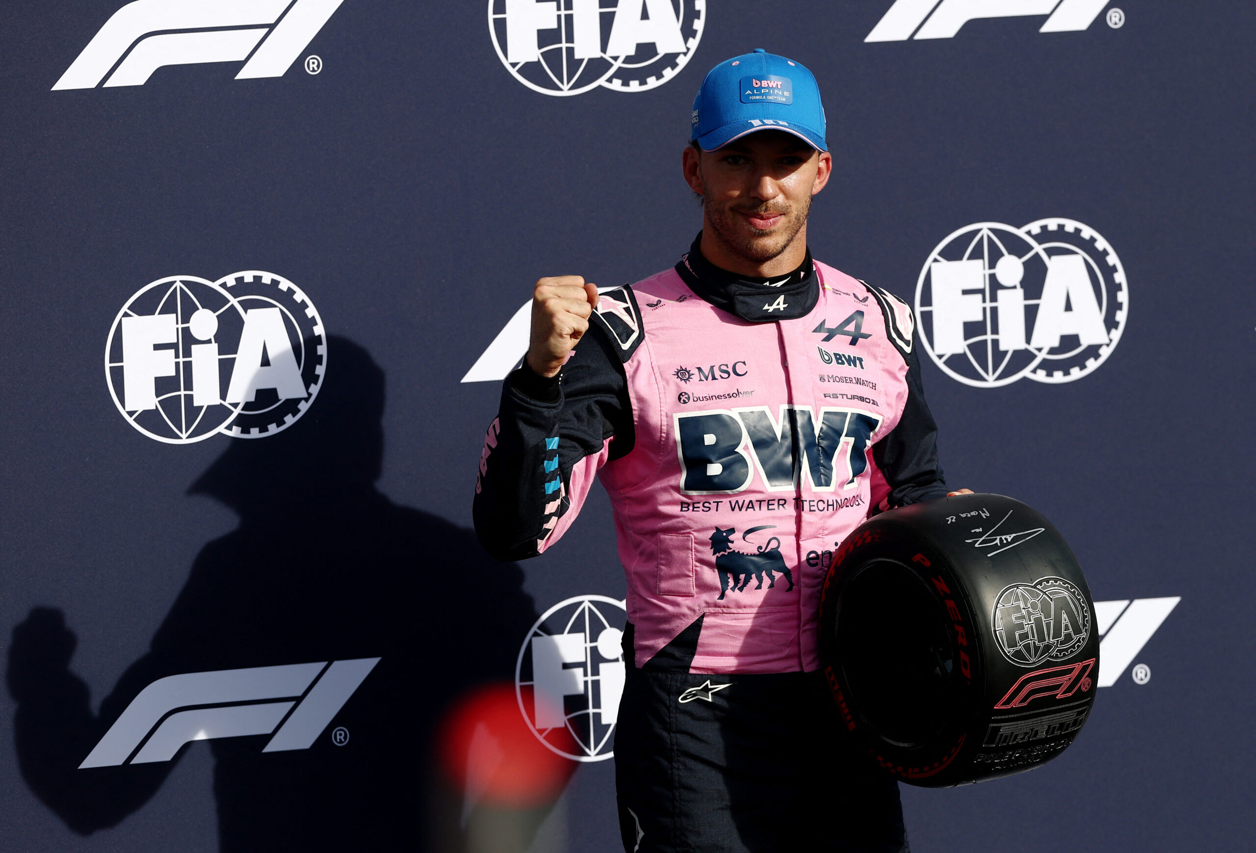 "Foram nove anos buscando", comemora Gasly após primeira pole na F1