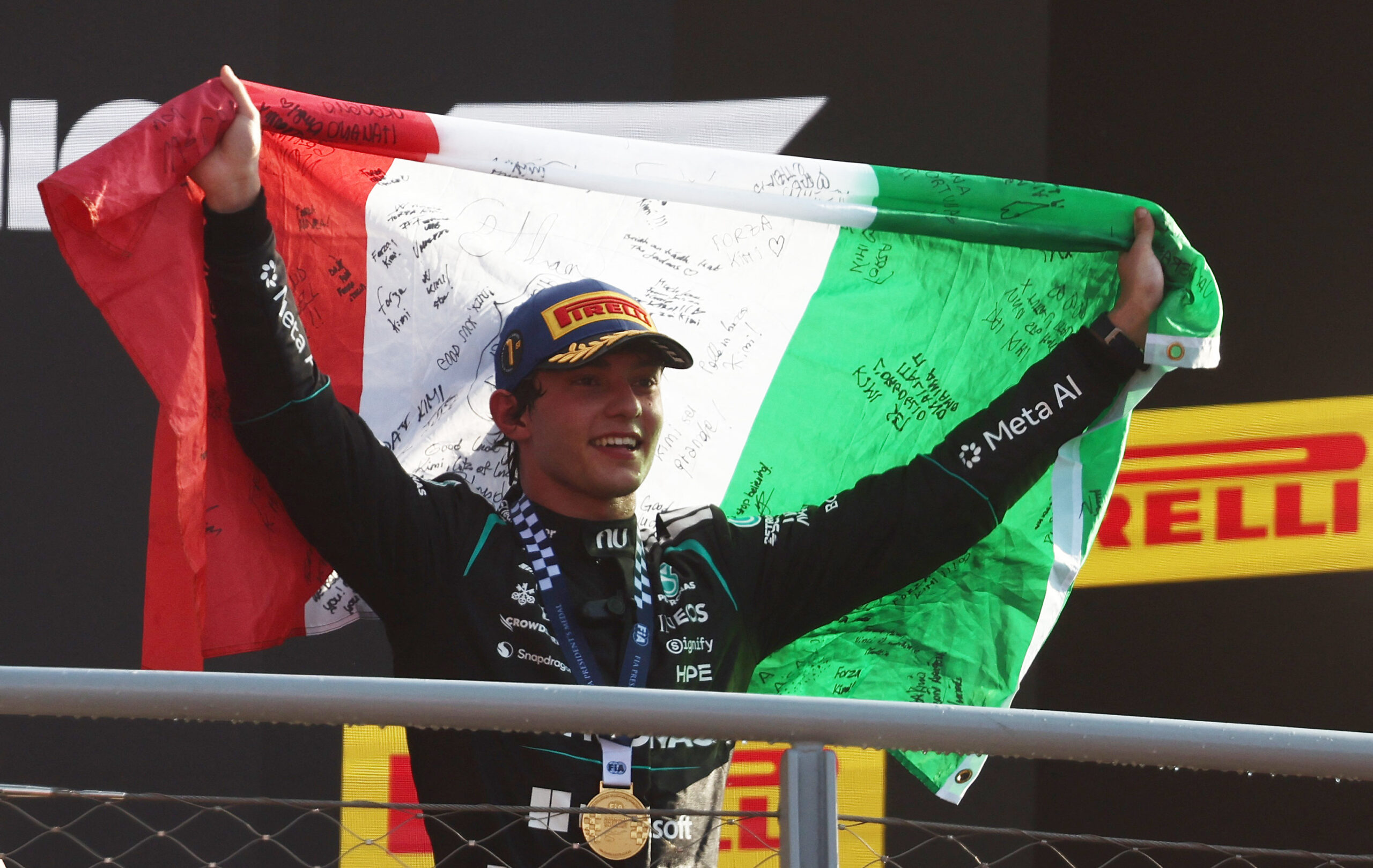 Antonelli encerra jejum de 60 anos no GP da Itália; entenda