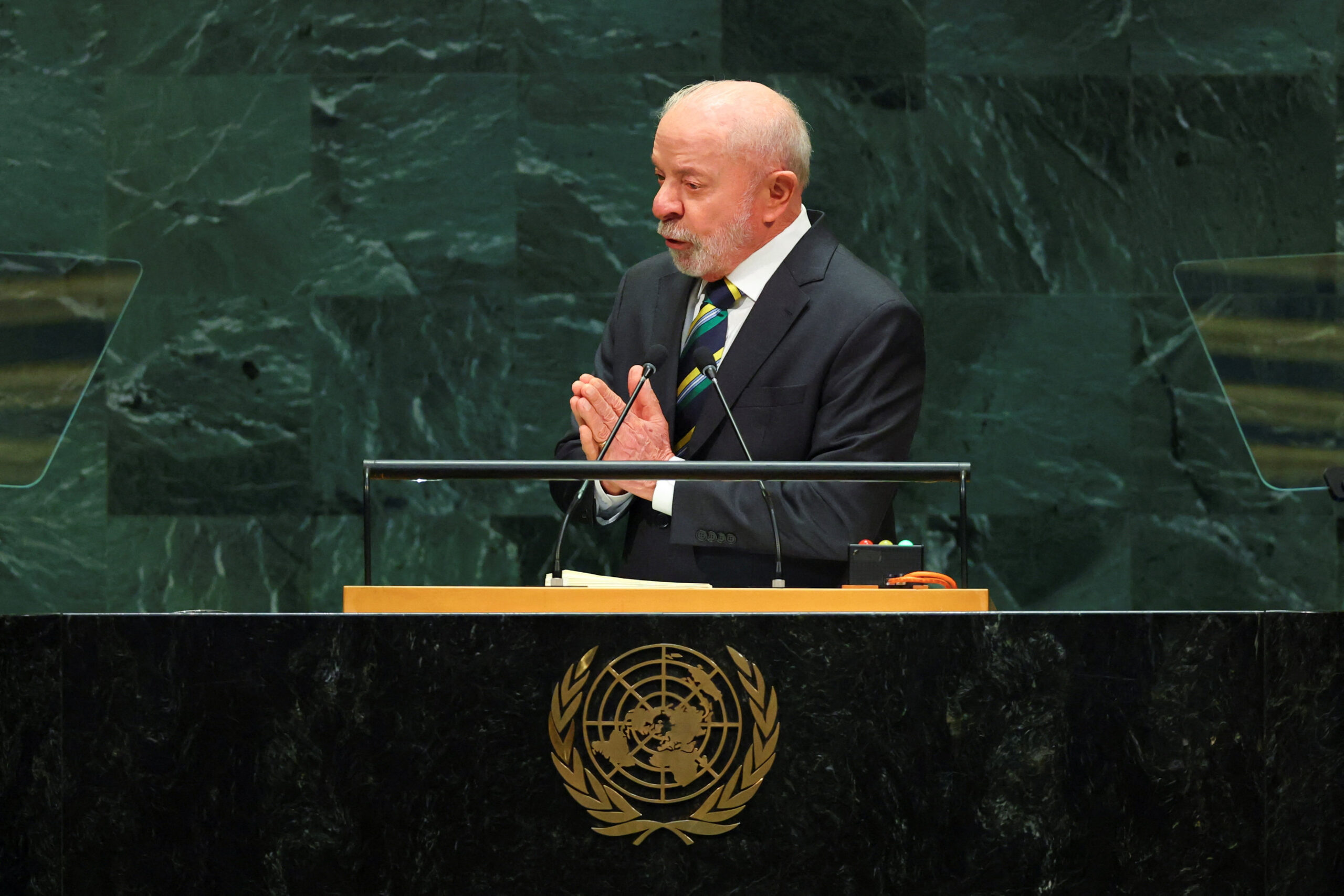 Lula é aplaudido 4 vezes durante discurso na ONU; veja os momentos