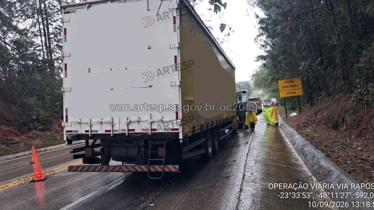 Motorista morre após acidente entre carro e caminhão em Itapetininga