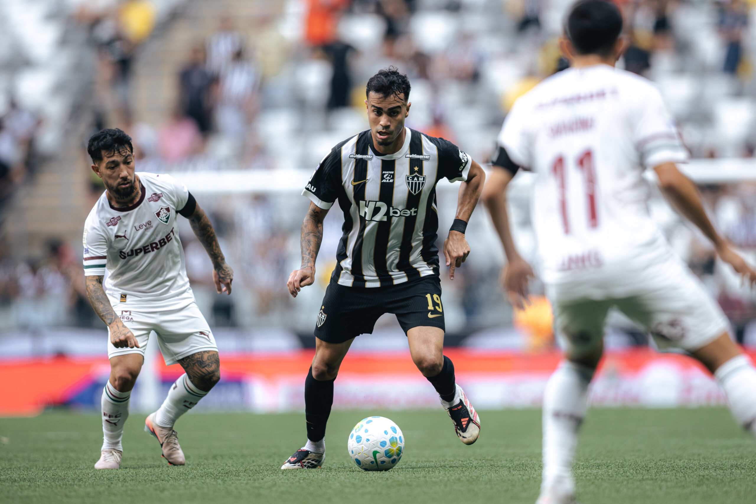 Atlético-MG atropela Fluminense na Arena e volta a vencer; veja os gols