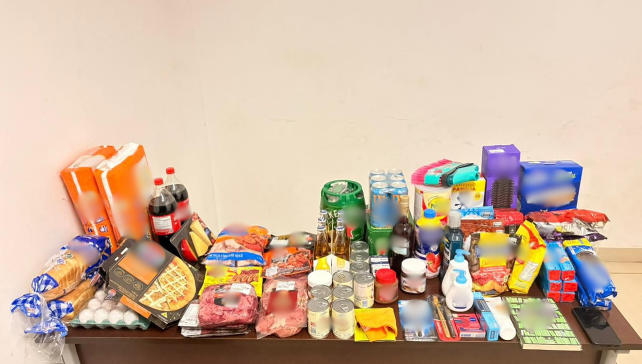 Jovem é apreendido por tentar furtar R$ 2,1 mil em produtos de supermercado