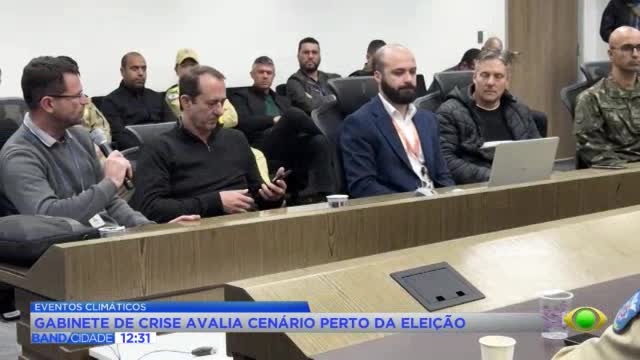 Paraná ativa gabinete de crise por eventos climáticos na eleição