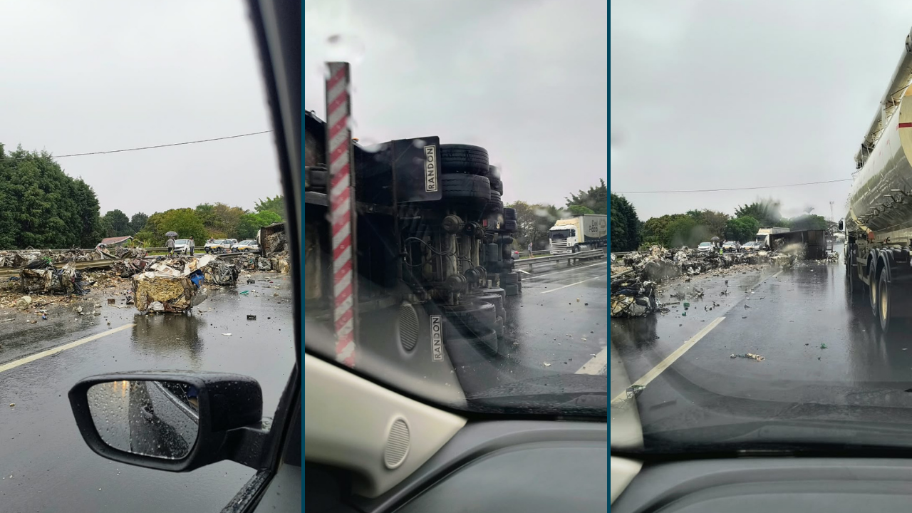 Motorista de carreta morre após colisão frontal na Raposo Tavares