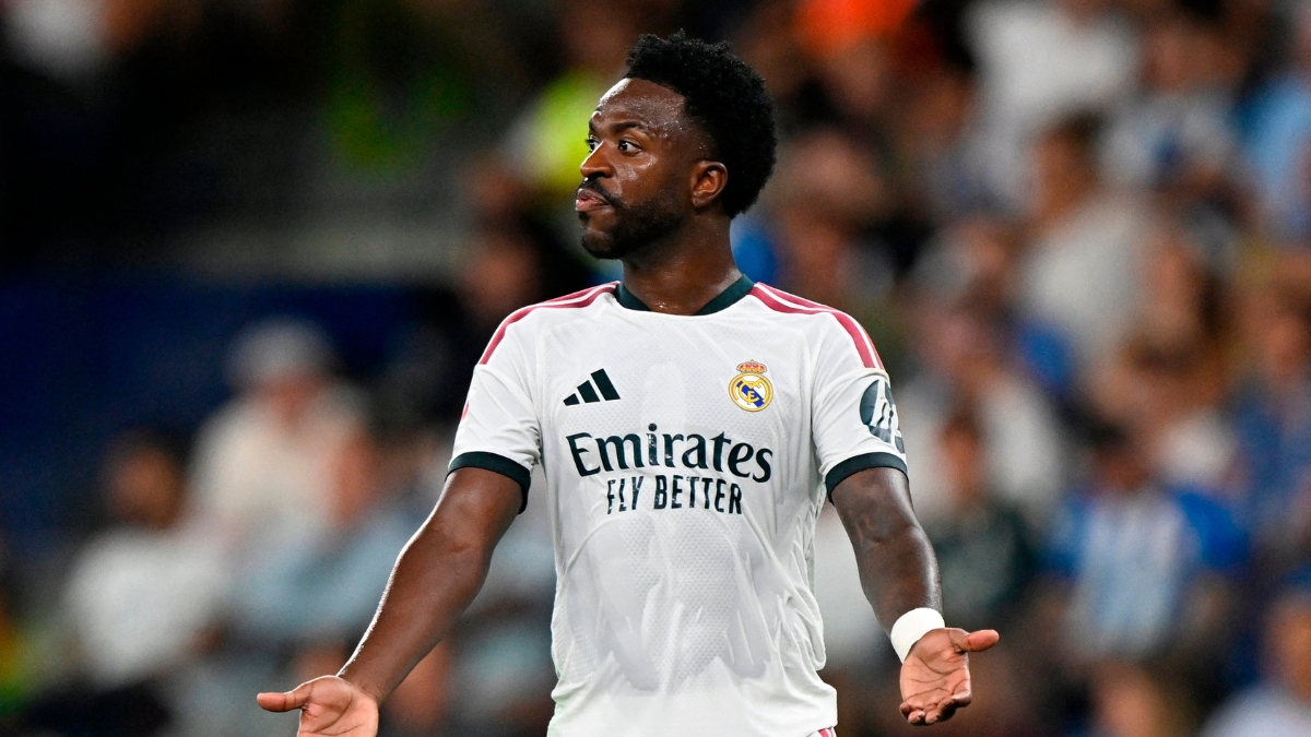 TV do Real Madrid acusa La Liga de corrupção após expulsão de Vini Jr.