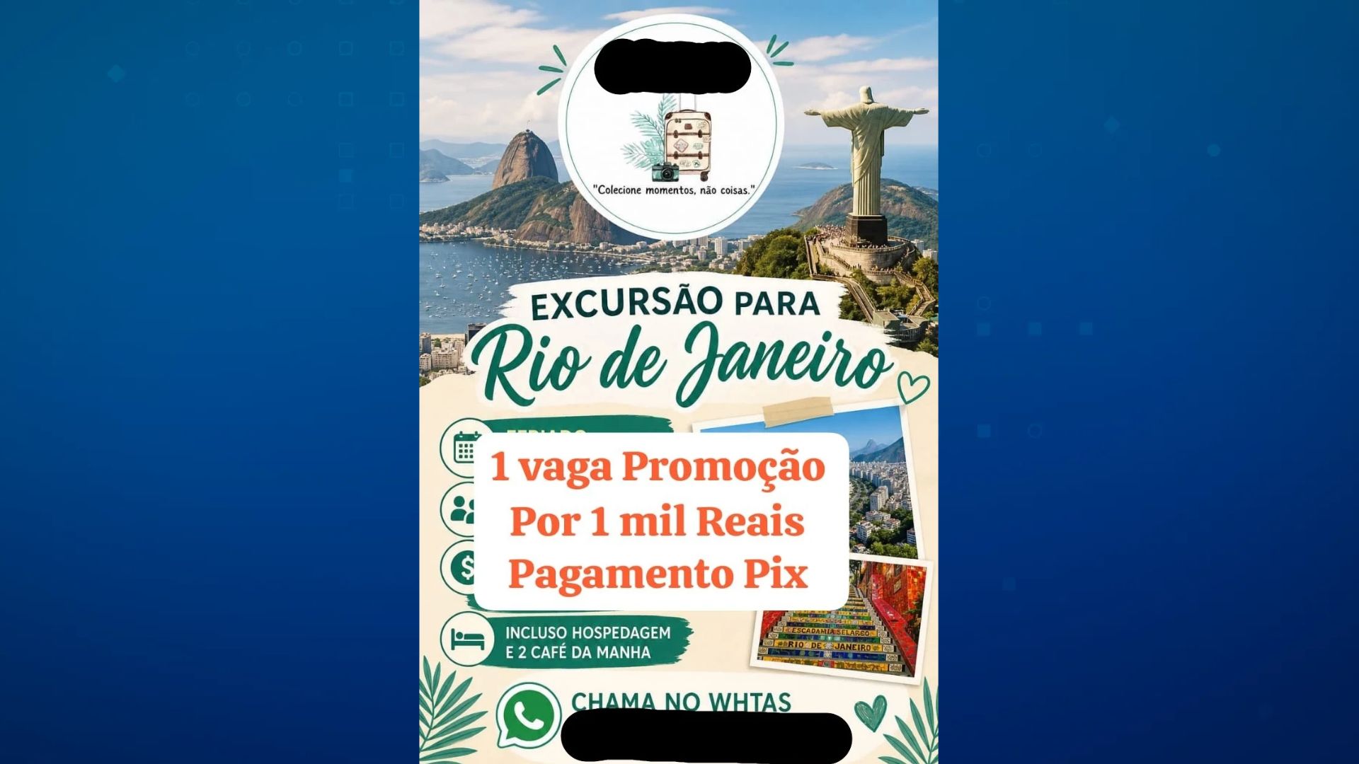 Dona de agência é presa por suspeita de golpe com pacotes de viagem em PG