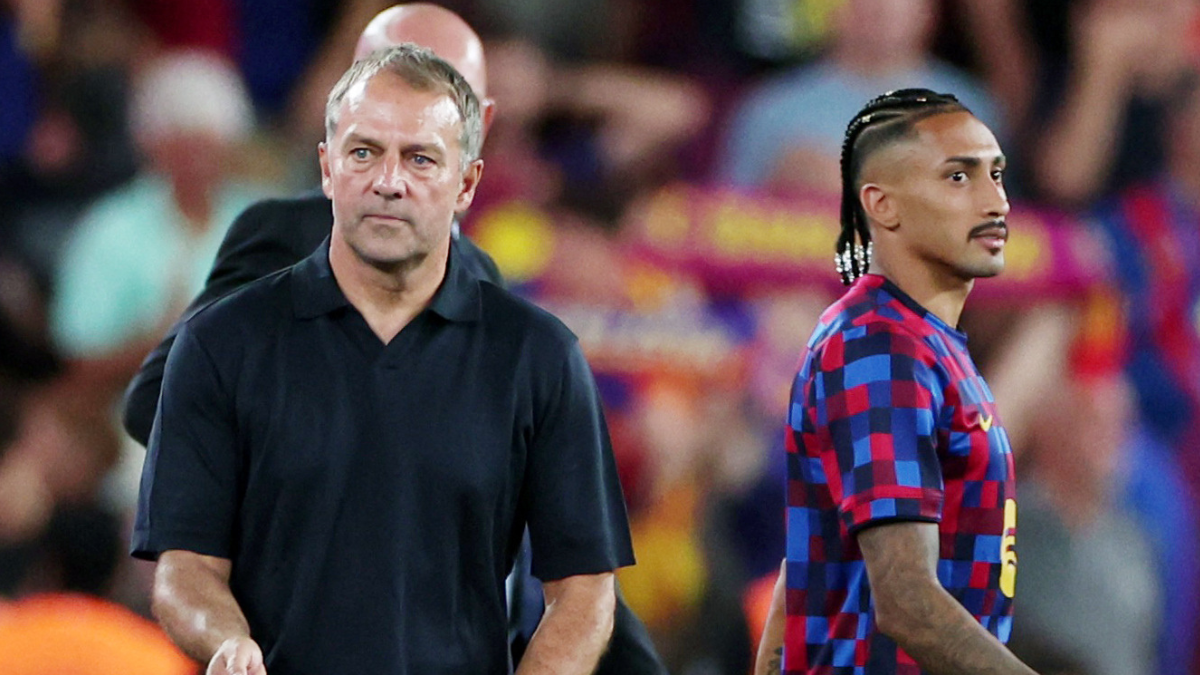 Raphinha joga? Técnico do Barcelona fala sobre situação do atacante