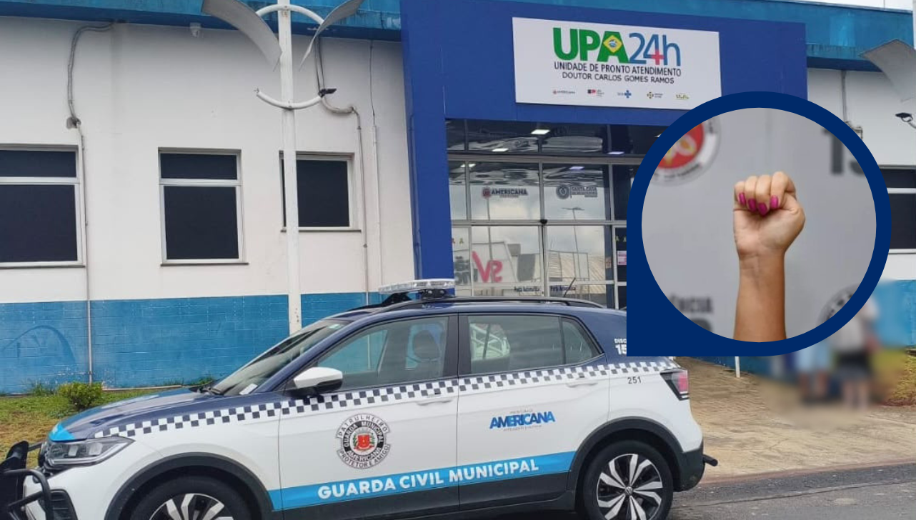 Homem é preso após esposa usar sinal de socorro para pedir ajuda
