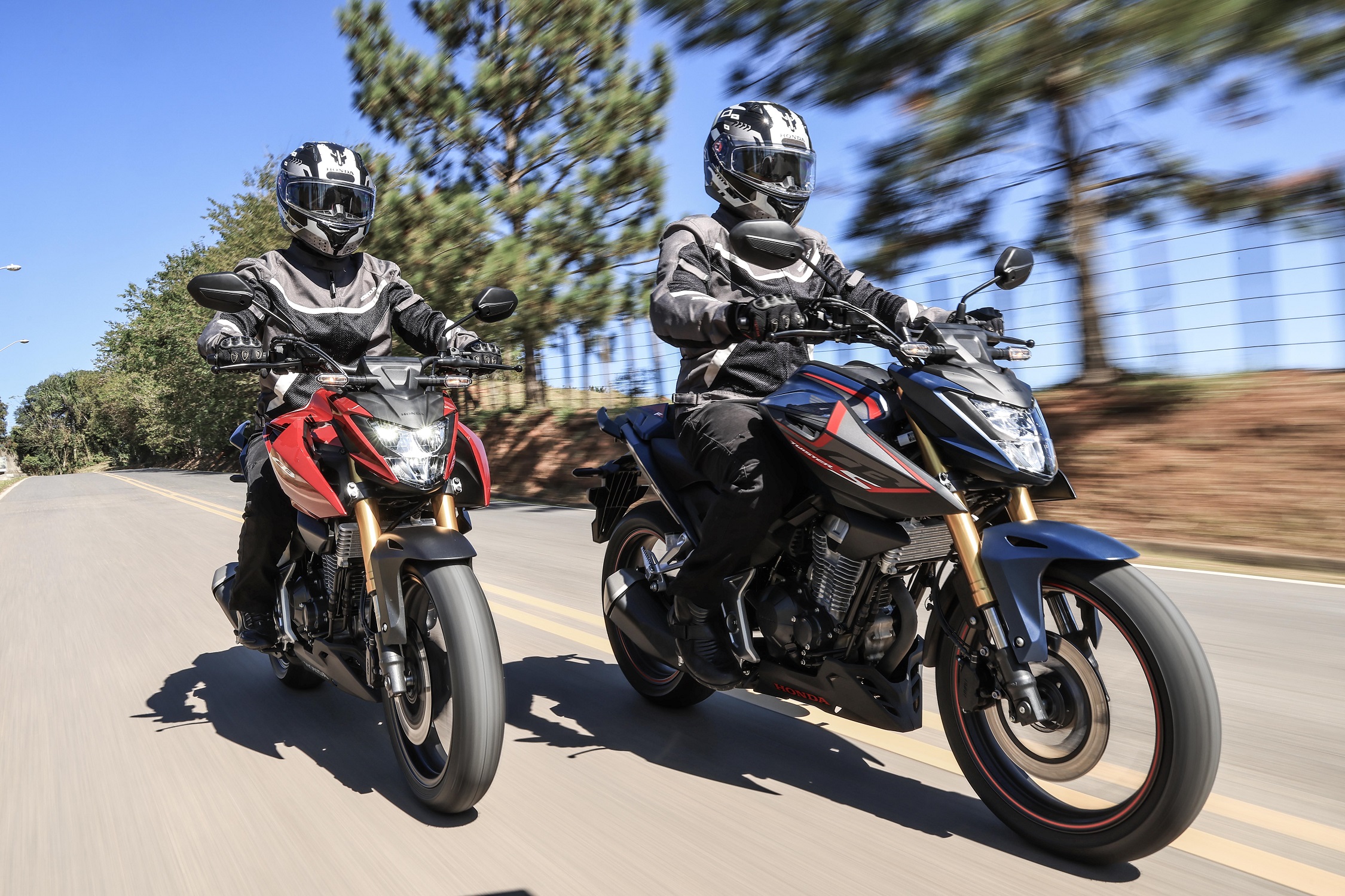 Honda CB300F Twister 2027 ganha ABS e controle de tração