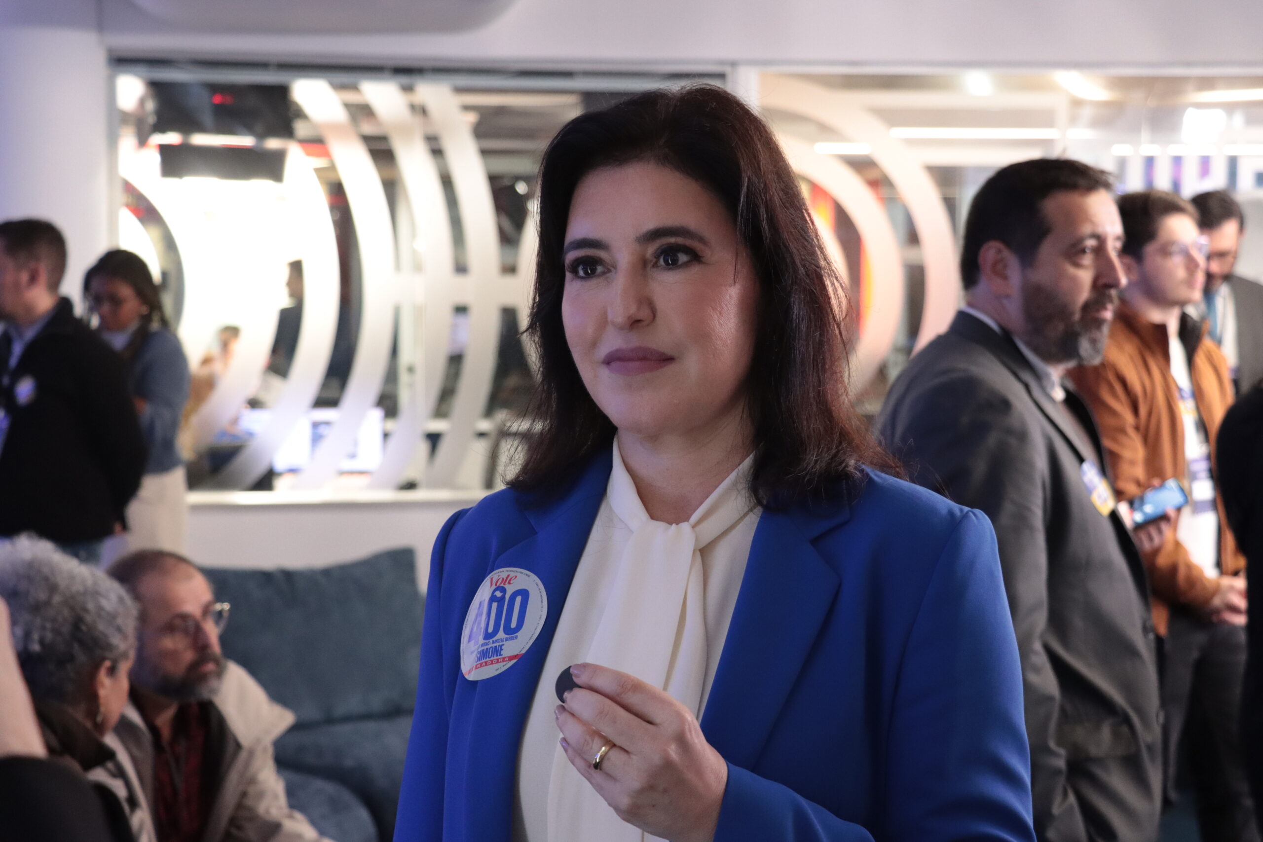 Ao comentar corrupção, Tebet diz que não há mulheres envolvidas no Caso Master