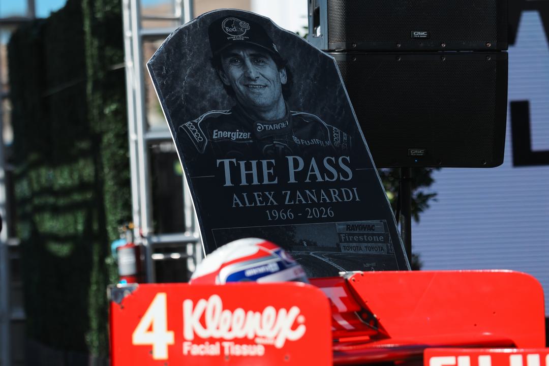 Laguna Seca batiza Saca-Rolhas em homenagem a Alex Zanardi