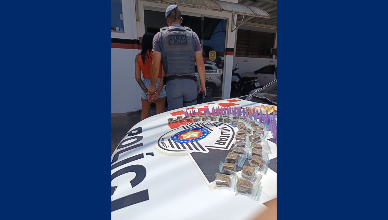 Mulher é presa por tráfico de drogas no bairro Ernesto Kull, em Limeira