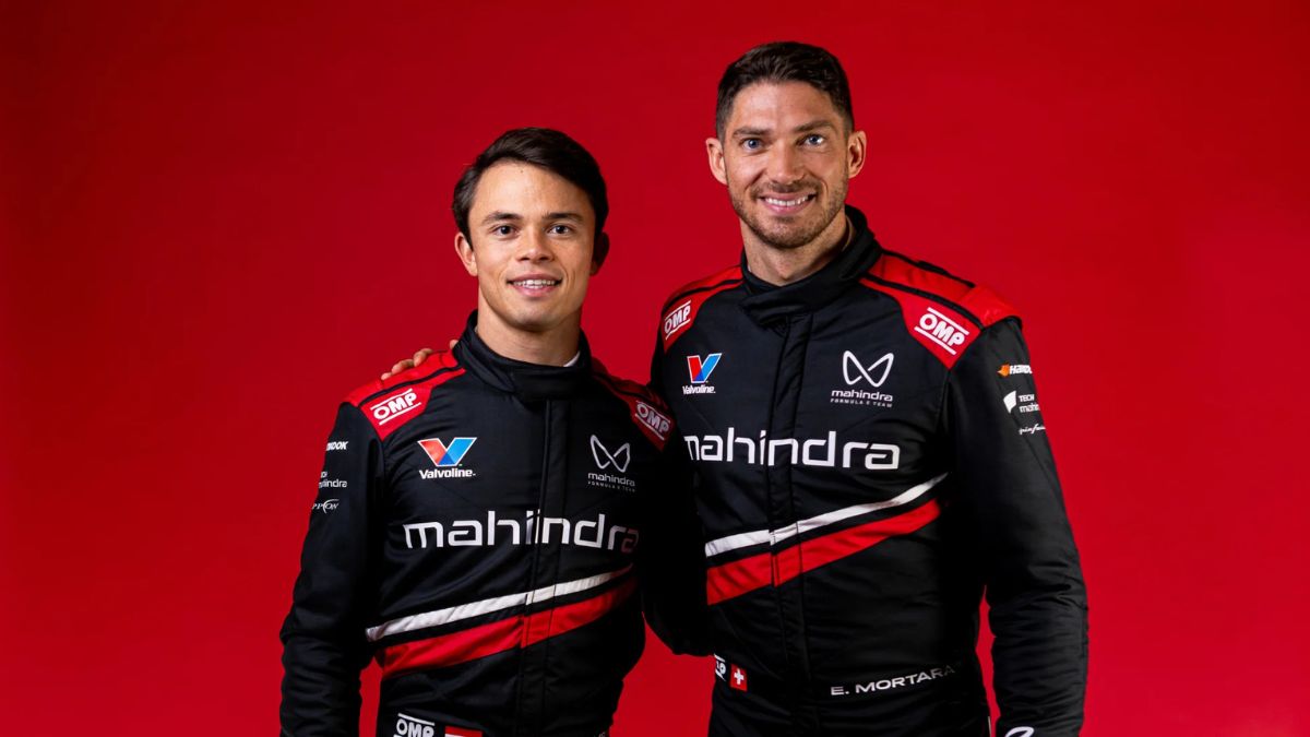 Mahindra mantém Mortara e De Vries para estreia do GEN4 na Fórmula E
