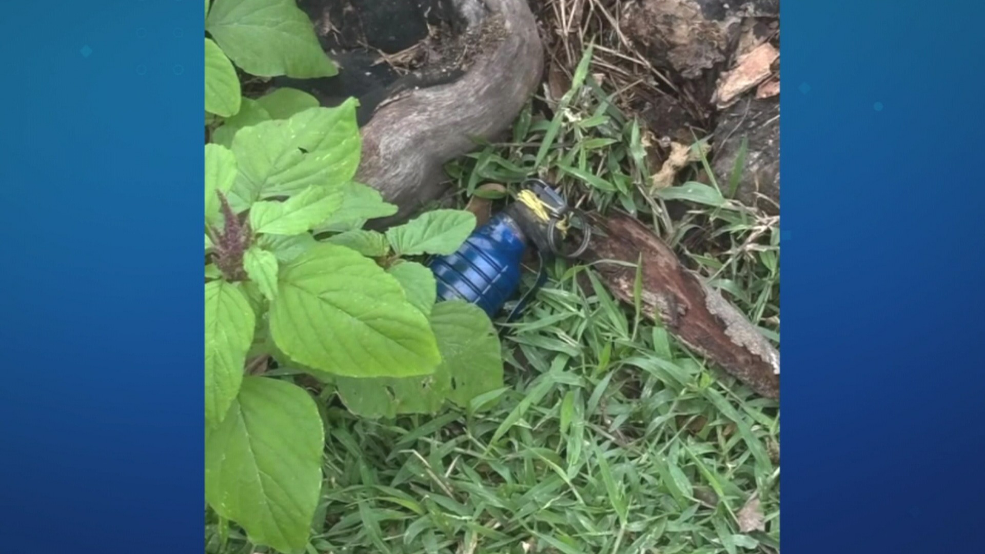 Ladrão usa granada durante assalto no Rio de Janeiro