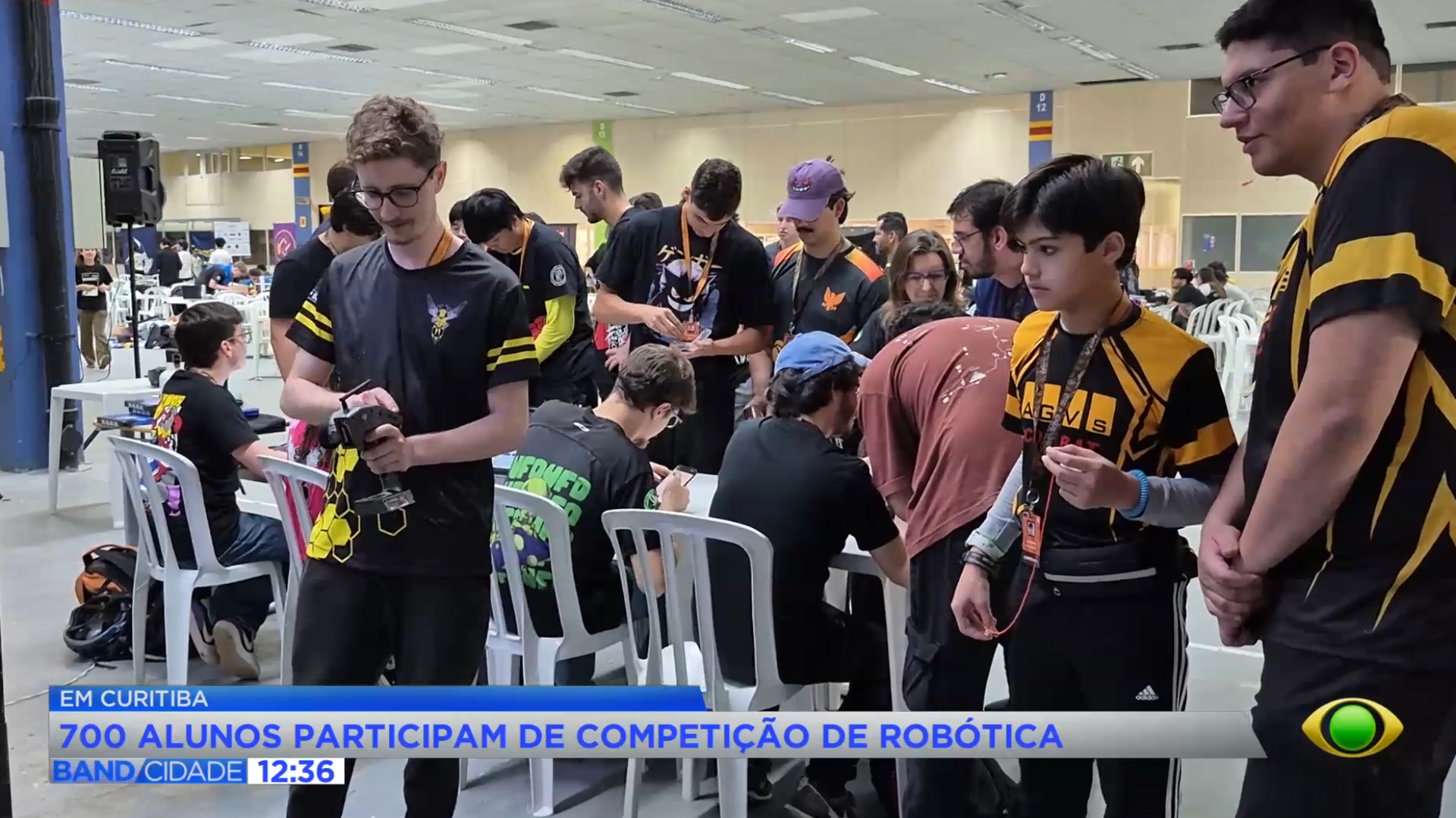 Curitiba sedia Copa Pinhão de robótica com 700 participantes