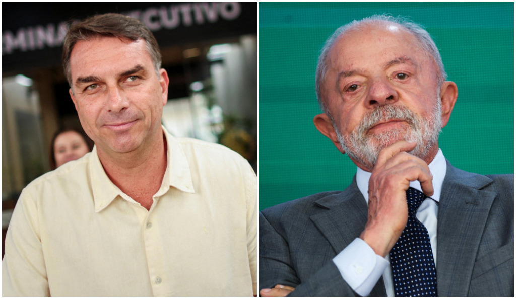 17% dos eleitores de Flávio dizem votar contra Lula, aponta Datafolha