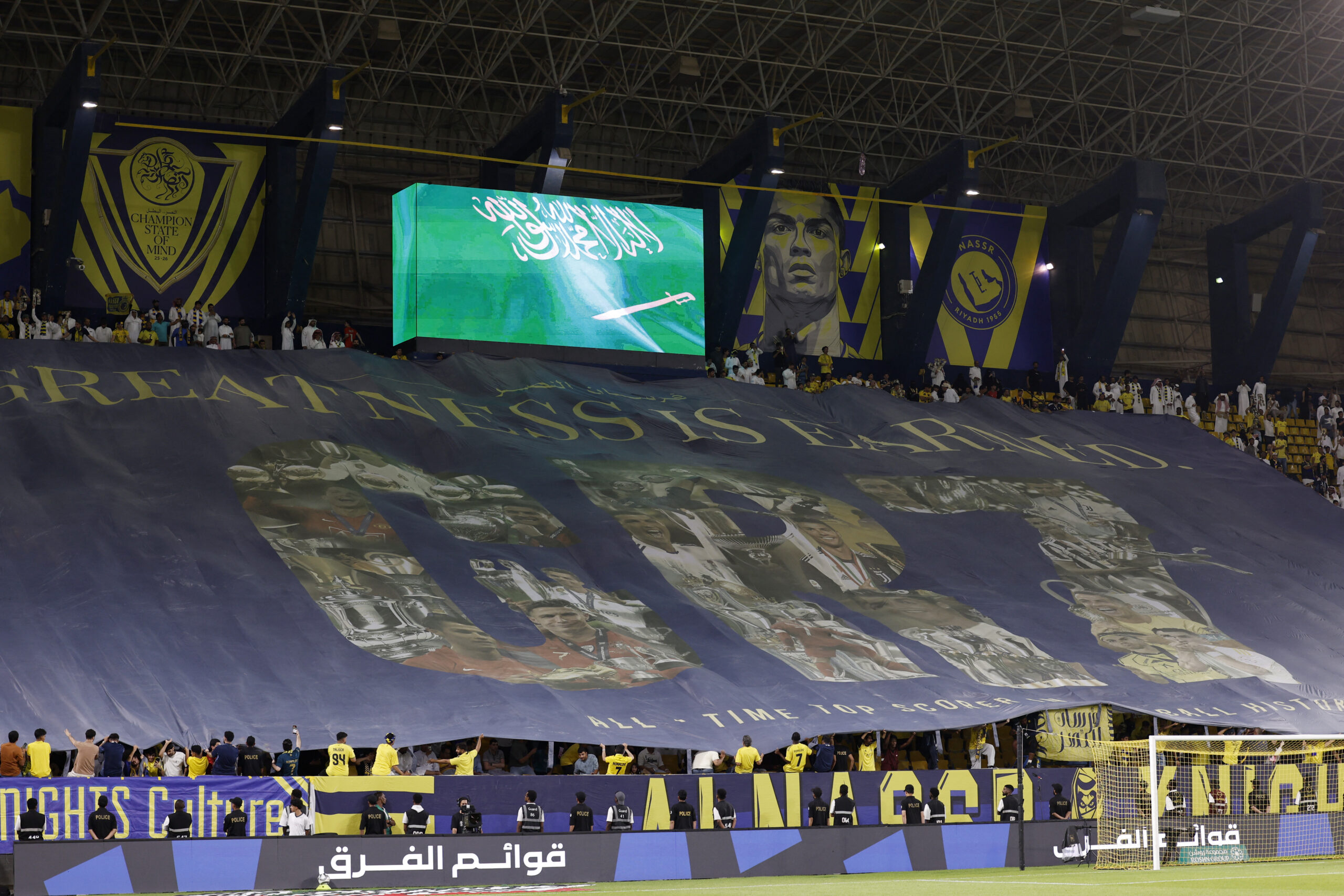 Torcida do Al Nassr manda recado a Cristiano Ronaldo após crise em Portugal