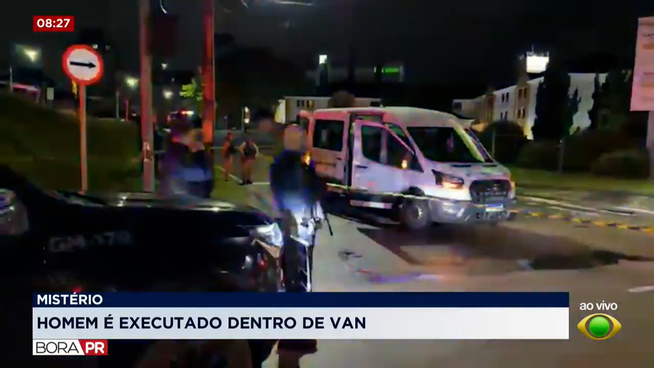 Homem é executado dentro de van após sair do Aeroporto Afonso Pena