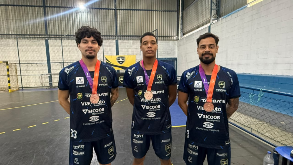 Atletas do Handebol Taubaté conquistam bronze com a Seleção Brasileira