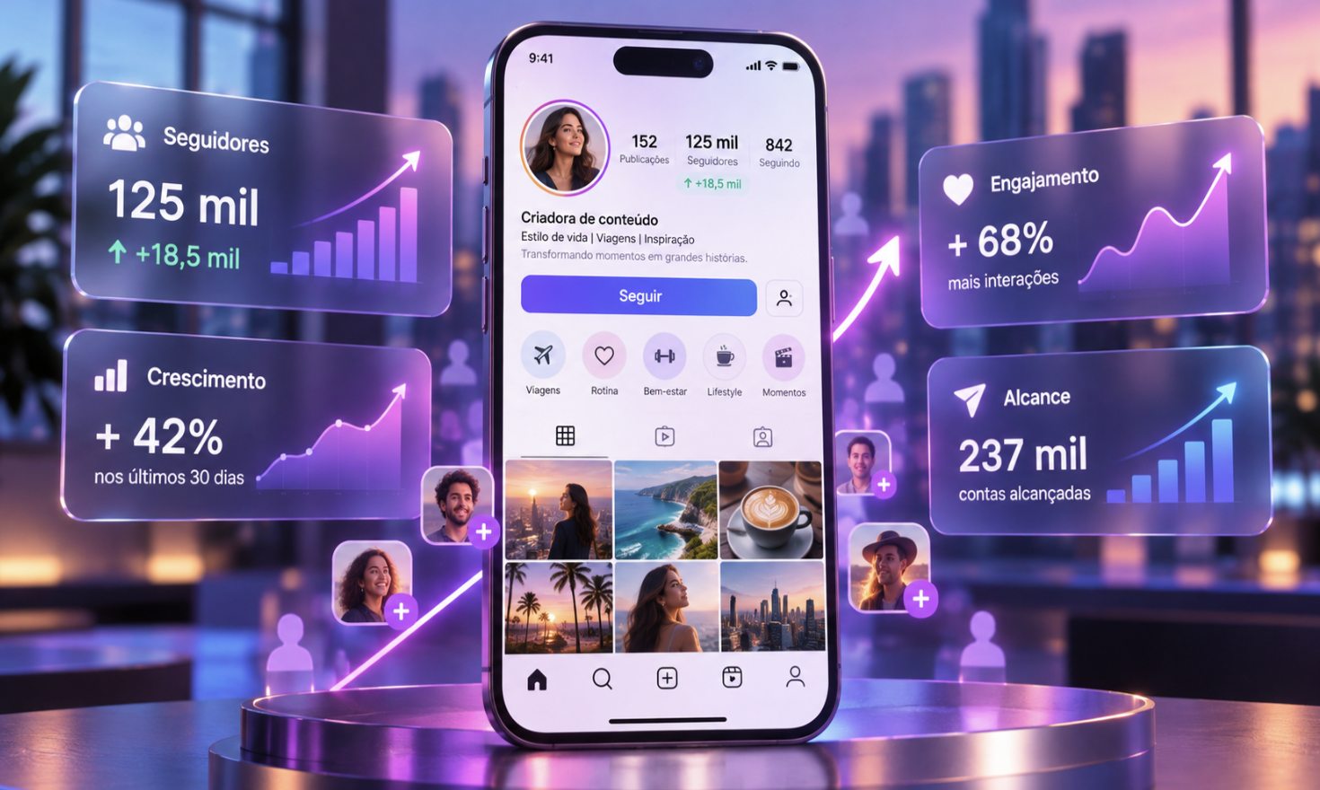 Melhores sites para aumentar os seguidores no Instagram em 2026