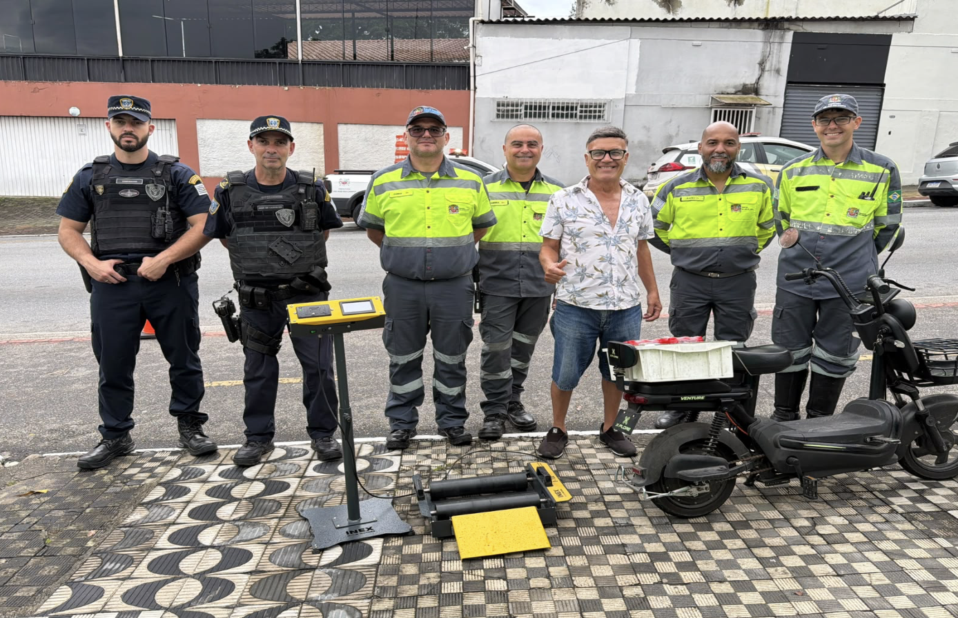 Fiscalização de autopropelidos aborda 30 condutores em S. José