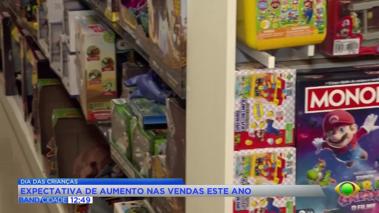 Dia das Crianças deve impulsionar vendas no comércio do Paraná