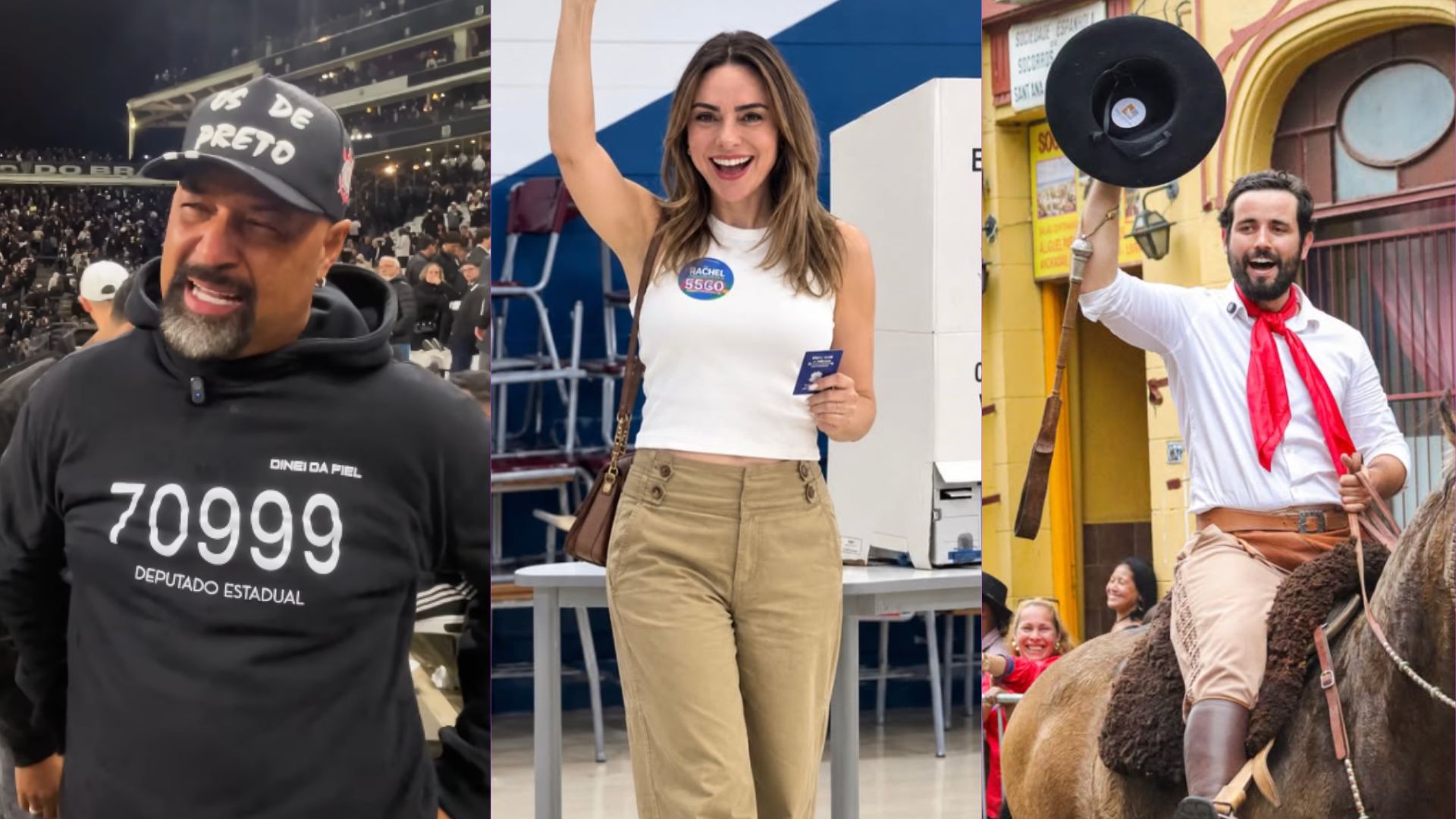 Como foi o desempenho de ex-BBBs e ex-A Fazenda nas Eleições?