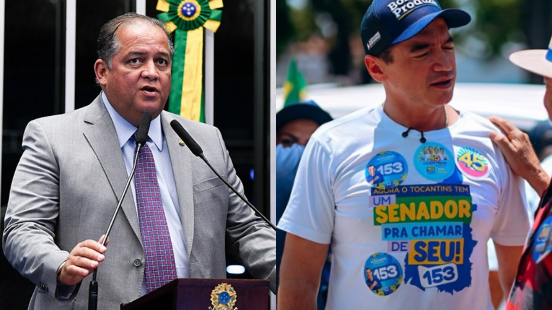 Eduardo Gomes e Alexandre Guimarães são eleitos senadores pelo Tocantins
