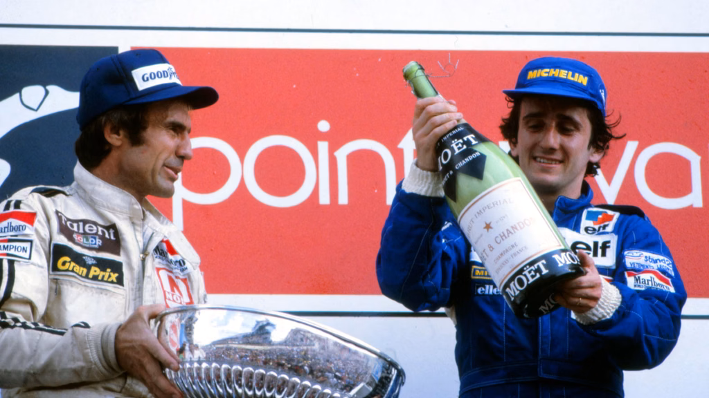 Pódio do GP da África do Sul de 1982