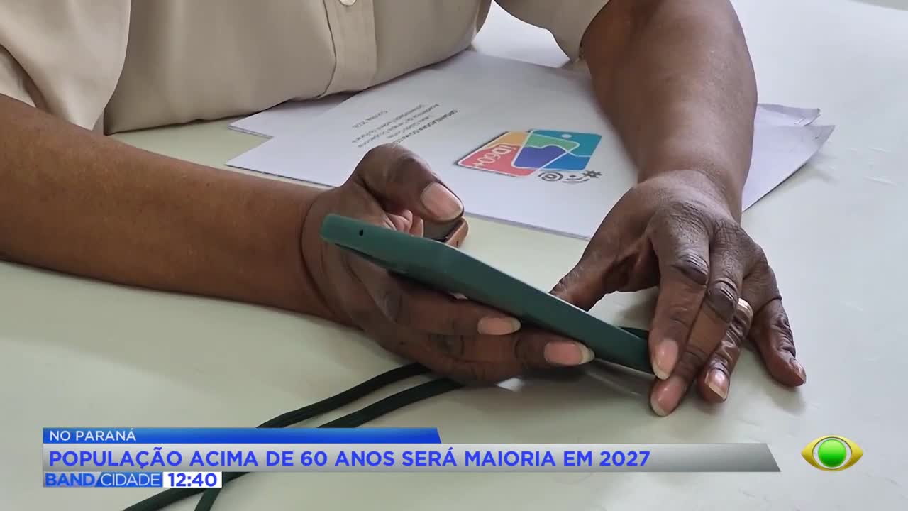 Paraná terá mais idosos que crianças já a partir de 2027