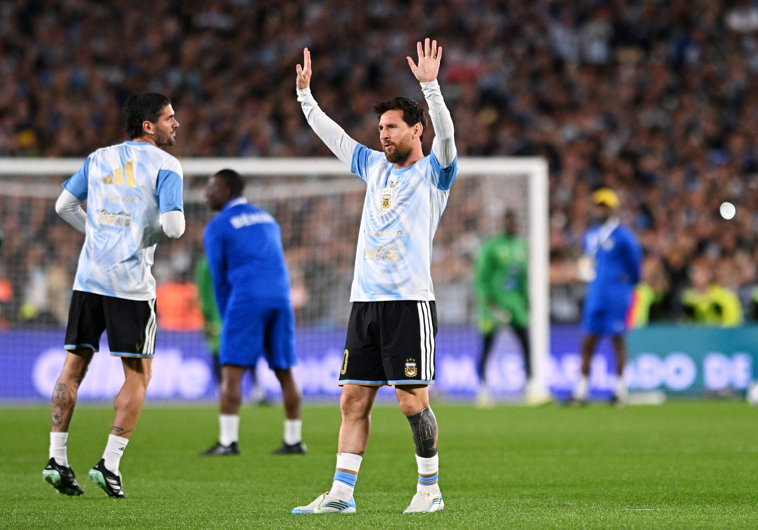 Despedida de Messi terá jogador do Palmeiras como titular; veja escalação
