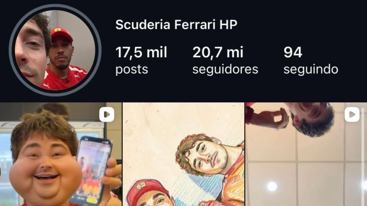 Leclerc e Hamilton viram “hackers” e bagunçam as redes da Ferrari