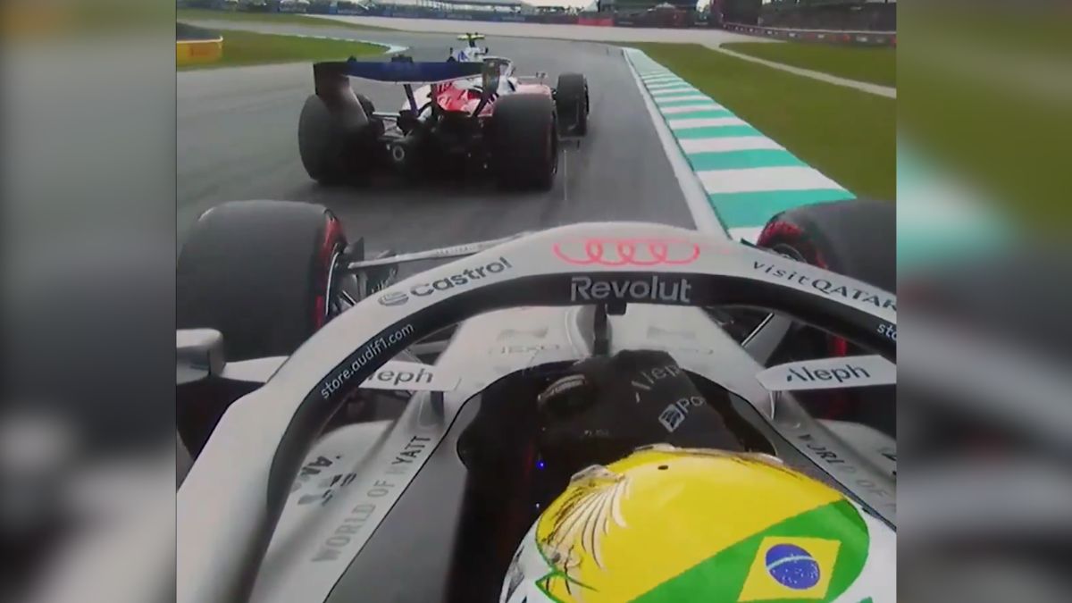 Bortoleto reclama de Hamilton após TL2 do GP do Bahrein: “Que p... "