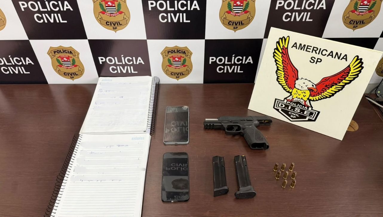 Homem é apreendido em flagrante por porte ilegal de armas em Americana