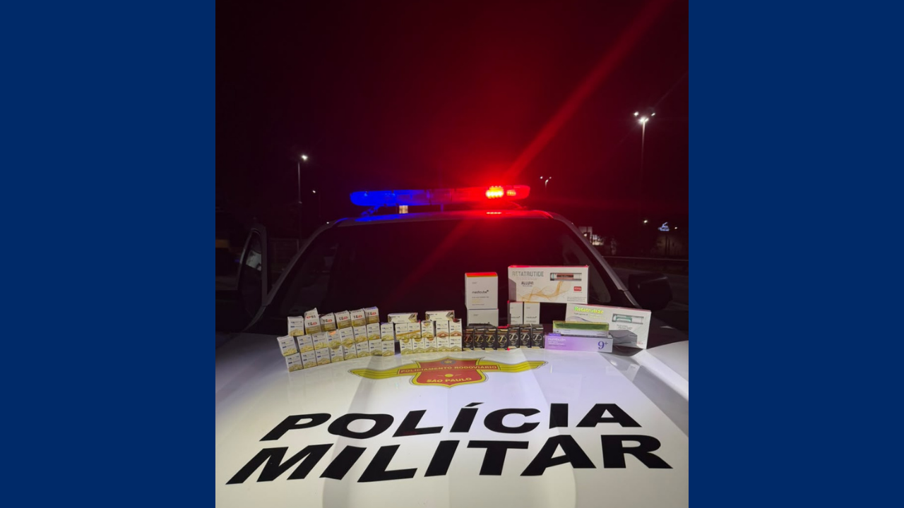 Contrabando: homem é preso com medicamentos irregulares em Itapetininga