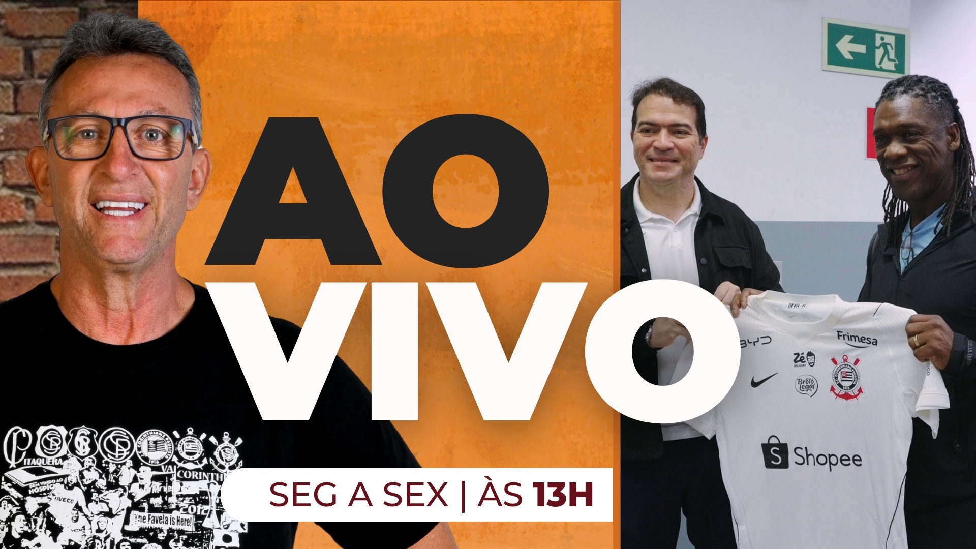 Ao vivo: Os Donos da Bola debate desafios de Seedorf no comando do Corinthians