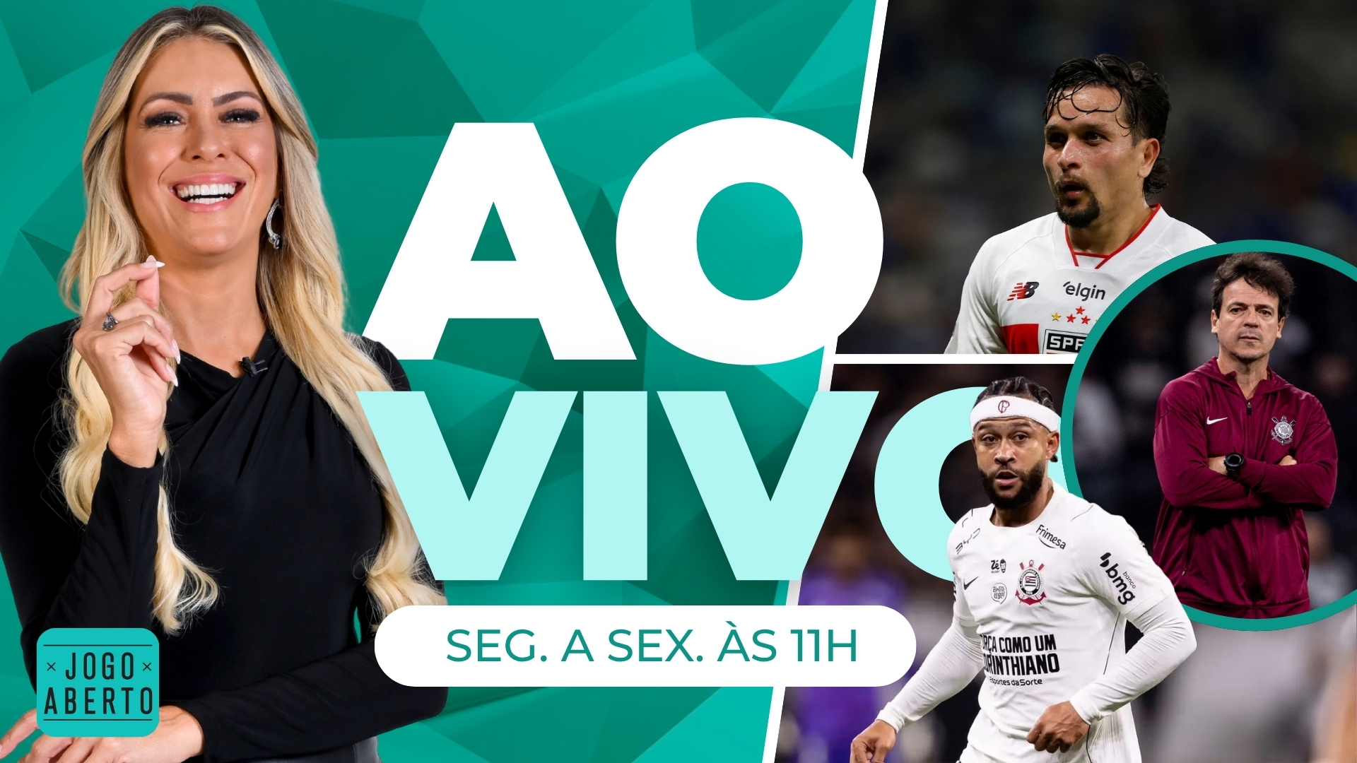 Jogo Aberto analisa derrotas de Corinthians e São Paulo e demissão de Diniz