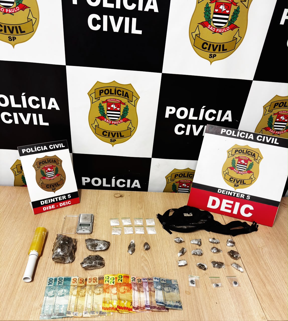 Investigado por tráfico é preso em Rio Preto