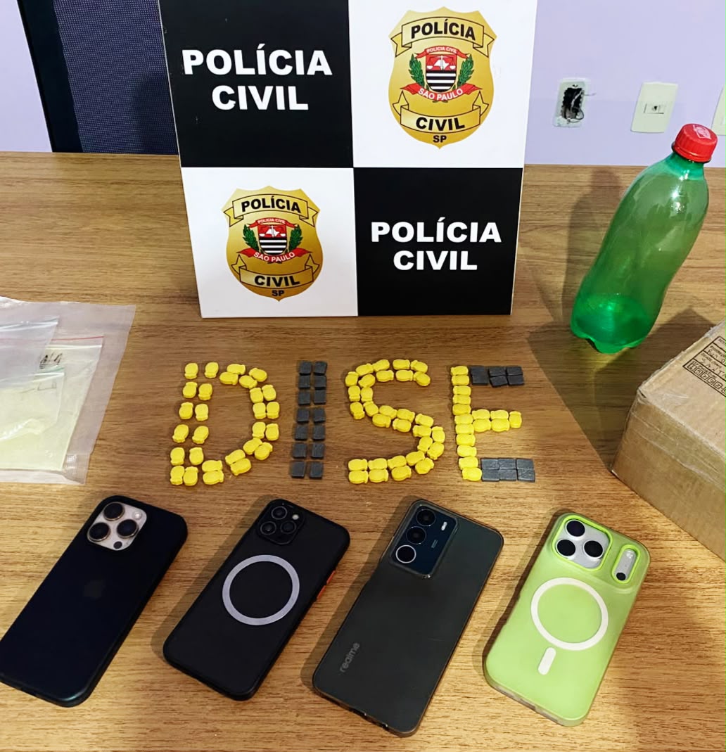 Polícia apreende 100 comprimidos semelhantes a ecstasy em Santa Fé do Sul