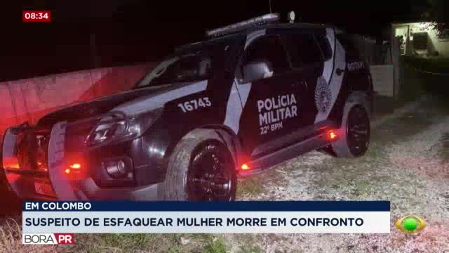 Caseiro esfaqueia mulher do patrão e morre em confronto em Colombo