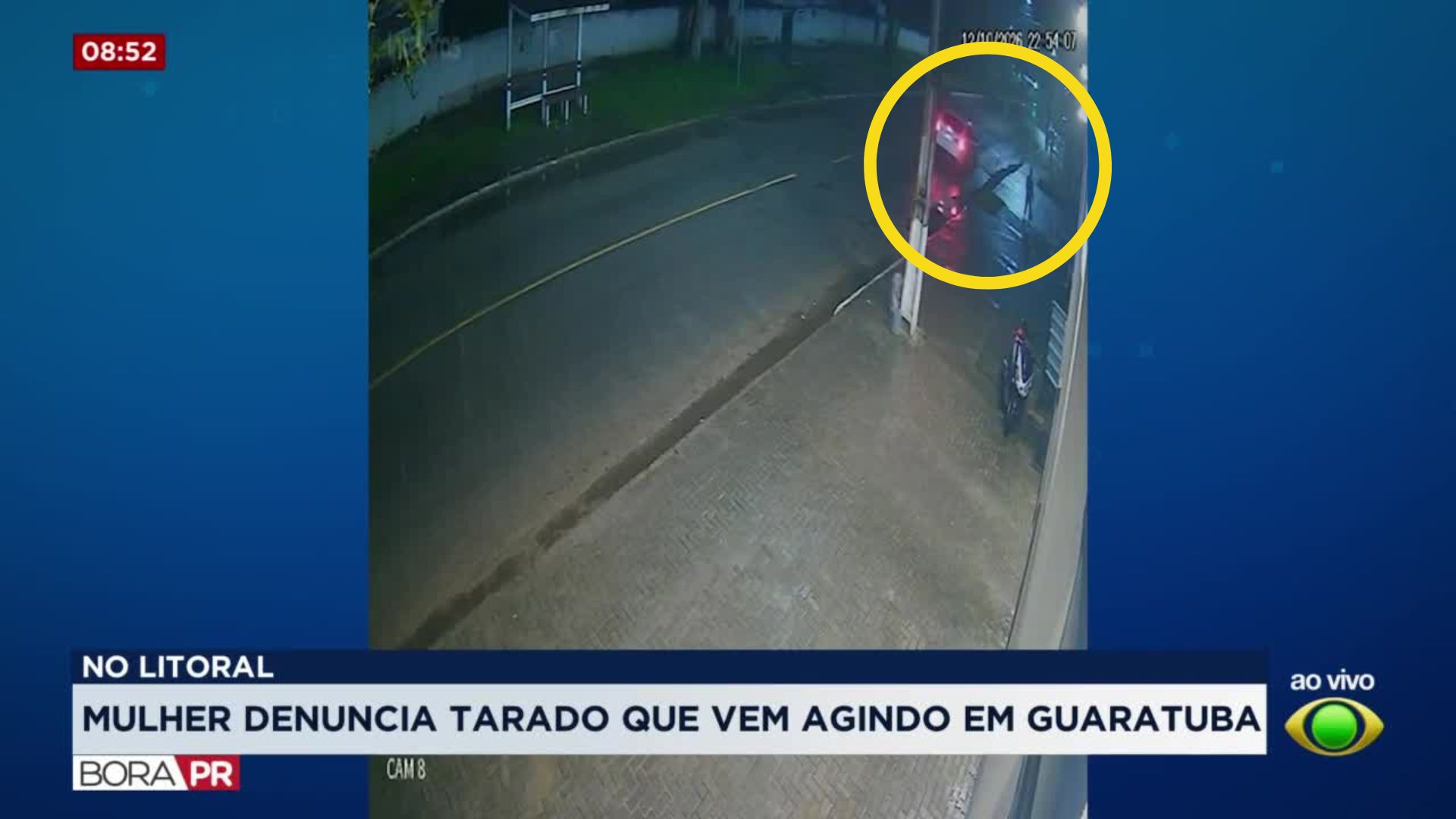 Mulher relata assédio de motorista enquanto caminhava em Guaratuba