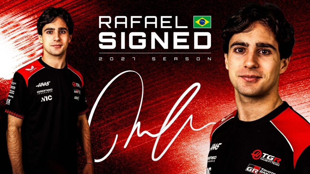 Rafael Câmara é anunciado como piloto da Haas