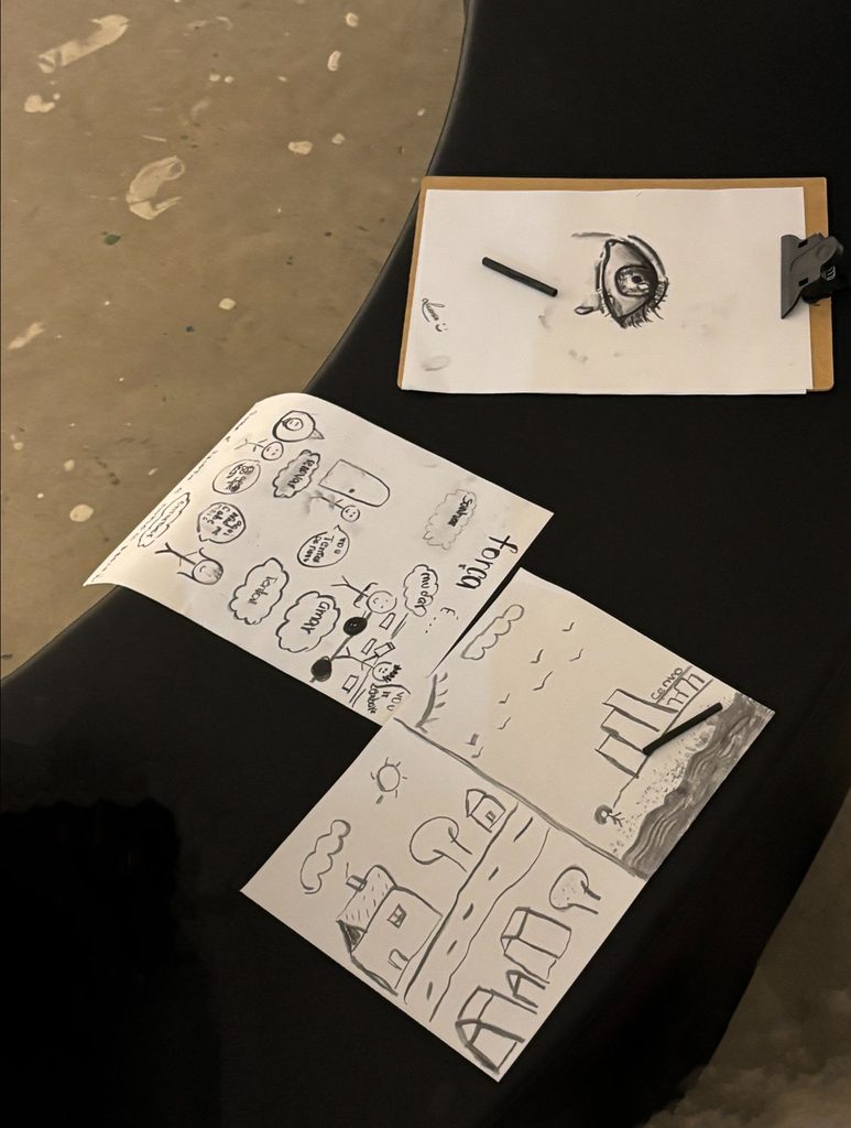 Atividade faz um convite para traduzir a arte no papel — Divulgação